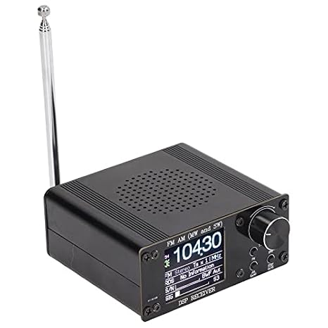 FM AM Receiver 150K to 108MHz Portable Shortwave Receiver with Battery
