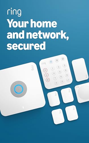Ring Alarm Pro (newest model), 8-Piece Kit, built-in eero Wi-Fi 6 router and 30-day free Ring Protect Home subscription