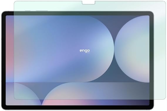 Engo Samsung Galaxy Tab S10 Plus 12.4 İnç İle Uyumlu Ekran Koruyucu 9H Temperli Kırılmaz Esnek Nano Cam, Çizilmeye Ve Darbeye Dayanıklı Koruma, HD Şeffaf SM-X820