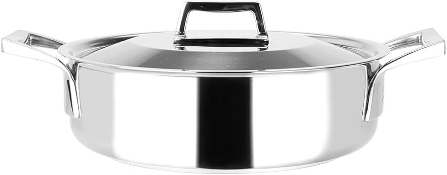 Sitram 711671 Dutch Oven, 18/10 Steel