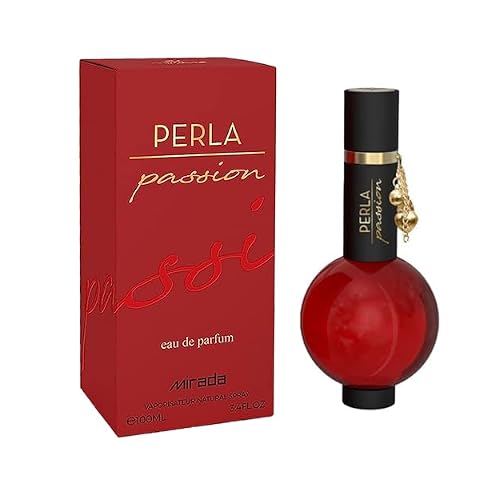 MIRADA Mirada Perla Passion | Pour Femme Series | Eau de Parfum EDP | Vaporisateur Natural Spray | 3.4 FL. Oz 100ml
