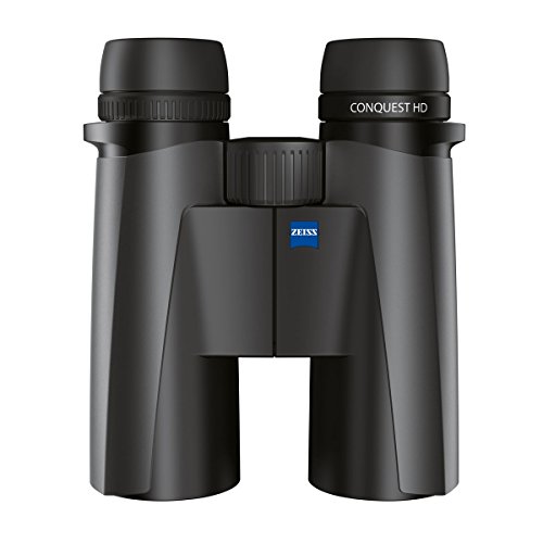 Conquest HD Binoculars Waterproof, Compact with LotuTec T HD Coated Glass for Optimal Clarity in All Weather Conditions for Bird Watching, Hunting, Sightseeing, Black