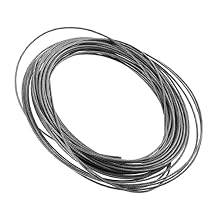 1.5mm 304 Stainless Steel Rope, 15m Long Cable Wire Rope, Military