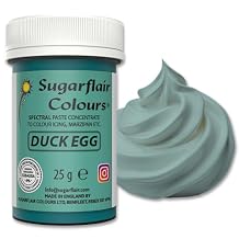 Duck Egg Blue - Sugarflair Colouring Paste - 25g