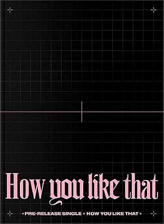 BLACKPINK - How You Like That (Special Edition) Album+Folded Poster+Hologram Photocard set