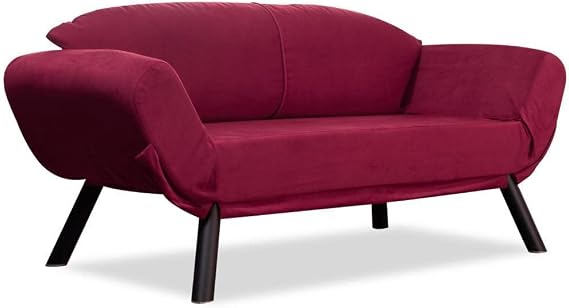 Pafu Genzo Double Sofa - Claret Red