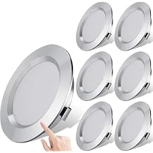 12 Volt LED Lights for RV Boat Trailer Camper - Warm White 2800K 300 Lumens 3W, Low Voltage Mini Recessed Light Dimmable, Pack of 6