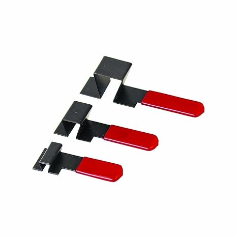 Allpax Dovetail Punch Set, 1 1/4", 2", 3" Wide - Fabricate Interlocking Dove-Tail Joints in Three Sizes, Hardended Steel, Complete Set (AX1855)