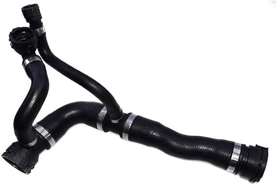 Upper Radiator Coolant Hose 17127519255 Compatible For BMW E60 525i 2004-2005 L6 2.5L, E60 530i 2004-2005 L6 3.0L, Gas Sedan, Automatic Transmission