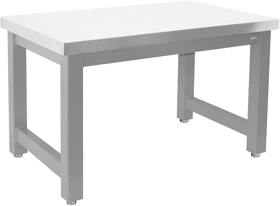 BenchPro HN3672-GRf-34H 36 x 72 in. Harding Heavy Duty Workbenches with Stainless Steel Top Gray