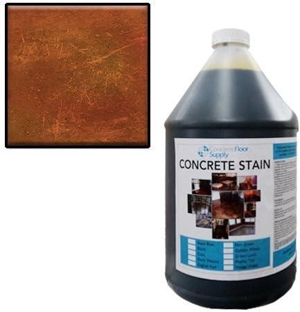 Concrete Acid Stain | English Red 1 Gallon