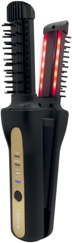 YA-MAN SPA Styler Cordless Volume + Smooth - Cordless Styling, Reimagined. Hybrid Hot Brush + Flat Iron