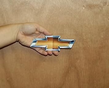 Gold Bowtie Logo Truck SUV Magnet Emblem 6" x 2" Compatible for Chevrolet