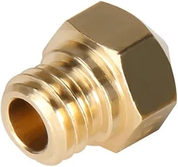 1pc/3pcs/5pcs/10pcs 3D Printer Hotend Nozzle MK10 M7 Thread 0.2/0.3/0.4/0.5/0.6/0.8/1.0mm For 1.75mm Filament 3D Printer Parts Nozzle Kit(5Pcs brass,0.2mm)