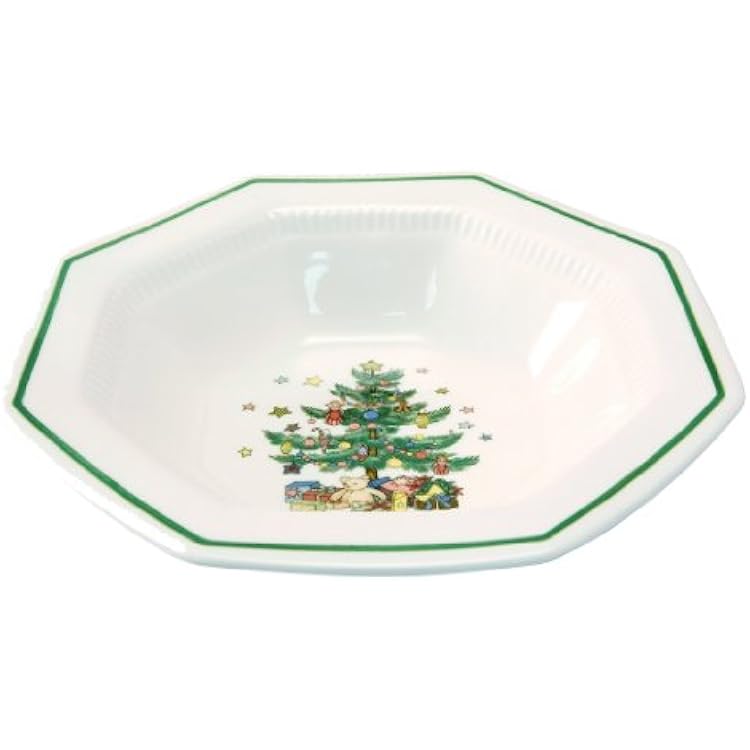 Nikko Christmastime Round Vegetable Bowl, 9-Inch