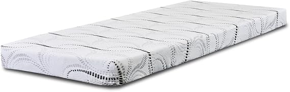 Camping World Cozyway Memory Foam RV Mattress - 4 Inch Short Twin Mattress for RV Camper, Lasting Support and Comfort for Bunkbed Setup with Rails