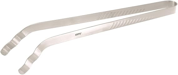 Gefu 21540 BBQ Tongs, Silver