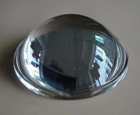 78MM Smooth Optical Glass high Power LED Convex Lens