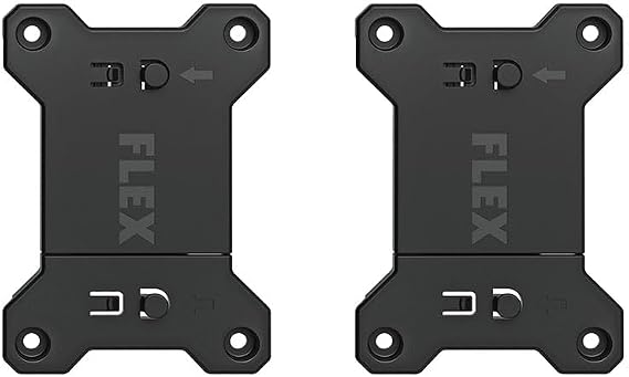 FLEX STACK PACK Storage System Adjustable Charger Mounts (2 Pack) - FS1606-2