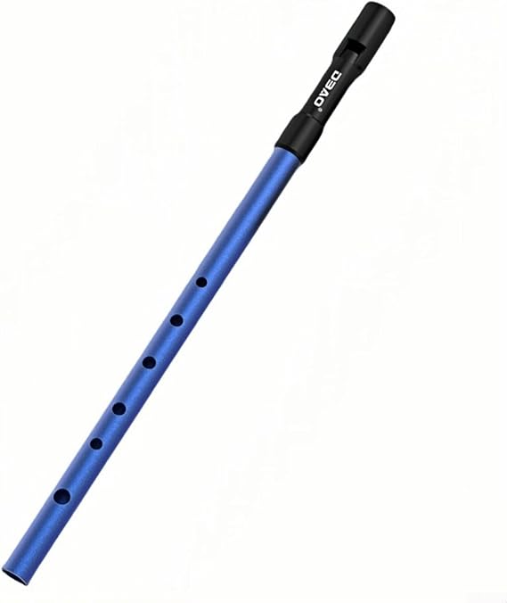 Precision Tuned Tin Whistle D Key 29.9cm Length(Dark Blue D)