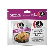 Ching's Secret Paneer Chilli Masala - 5 Single Use Pouch - 100 Gram