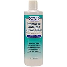 Davis Pramoxine Anti Itch Dog and Cat Creme Rinse, 12-Ounce, tan (DM158 12)