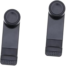 2pcs Automotive Air Conditioner Outlet Phone Bracket Car Navigation Holder for Mobile Devices Black User-Friendly Design Material Fits Smartphones