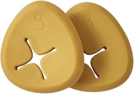 bbhugme Replacement Pebbles, Harvest Gold | 100% BPA-Free Silicone Pebbles for bbhugme Pregnancy & Nursing Pillows