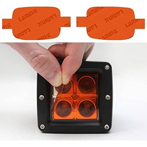 Lamin-x Custom Fit Amber Fog Light Covers for Jeep Grand Cherokee L 2021