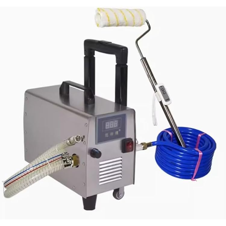 Wallpaper Gluing Machine Wallcovering Roller Coating Machine Glutinous Rice Adhesive Base Film Machine Automatic Feeding Roller Wall Brushing Machine