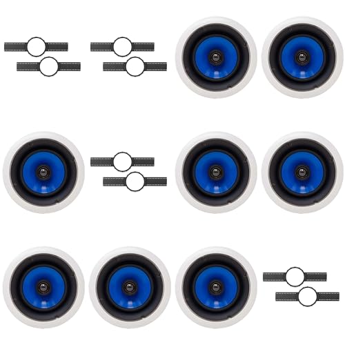 8 Legrand HT5650 5000 Series 6.5 in-Ceiling Speaker Sold Individually  Install KIT PRE Construction Bracket