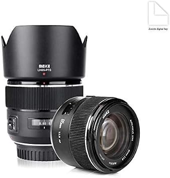 Meike 85mm f1.8 Large Aperture Full Frame Auto Focus Telephoto Lens for Canon EOS EF Mount Digital SLR Camera Compatible with APS C Bodies Such as 1D 5D3 5D4 6D 7D 70D 550D 80D