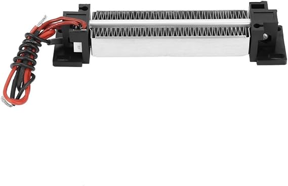 PTC Air Heater 220V 250W Constant Temperature Ceramic Heating Component for Air Conditioner & Electric Heater, Aluminum Housing with Mounting Holes