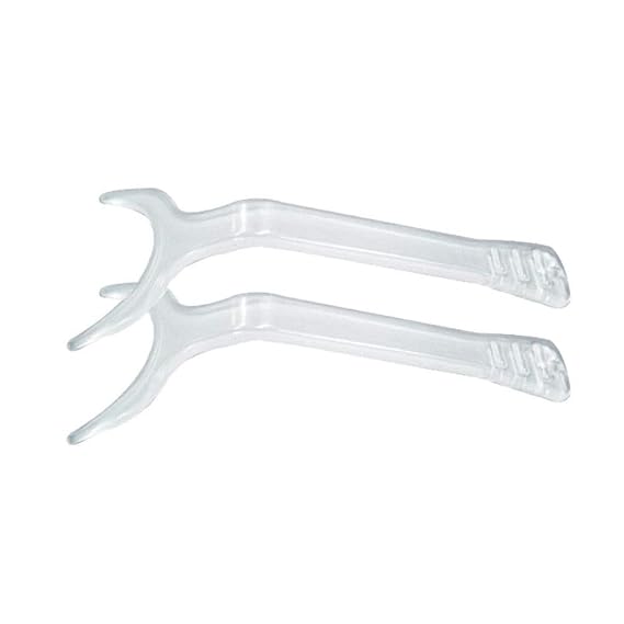 Easyinsmile Dental Lip and Check Retractor for Photography 2PCS (Clear)