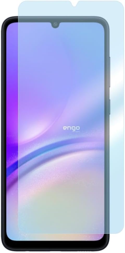 Engo Samsung Galaxy A07 İle Uyumlu Ekran Koruyucu 9H Temperli Kırılmaz Esnek Nano Cam, Çizilmeye Dayanıklı Koruma, HD Şeffaf