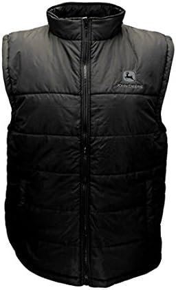 John Deere Mens Logo Puffer Vest