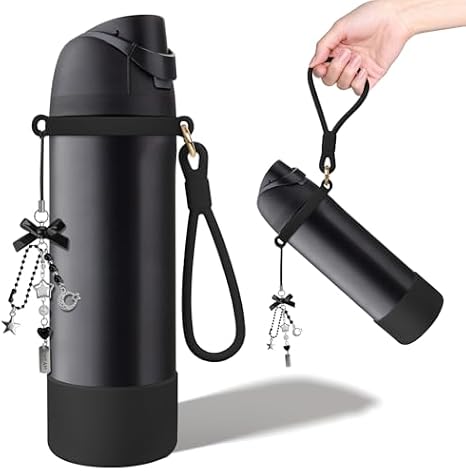 Compatible with Owala 24oz Accessories: Owala 24oz boot, Water Bottle Strap, Charm