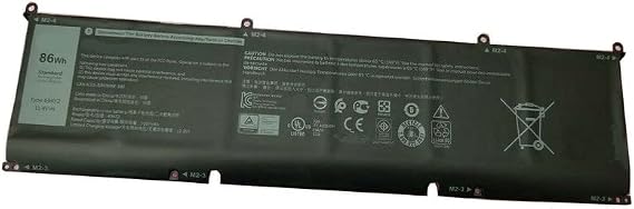 69KF2 Replacement Battery for M15 M17 R3 XPS 15 9500 Series 8FCTC 70N2F M17 R3 P45E Series