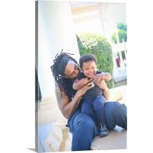 CANVAS ON DEMAND Custom Canvas Prints with Your Photos, Personalized Photo to Canvas Wall Art Prints for Family, Wedding, Anniversary, Baby, and Pet Pictures - 16x20 Inch