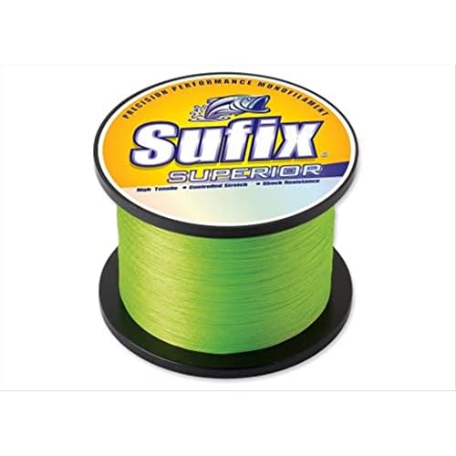 Sufix Superior Monofilament Fishing Line, 14 lb Spool