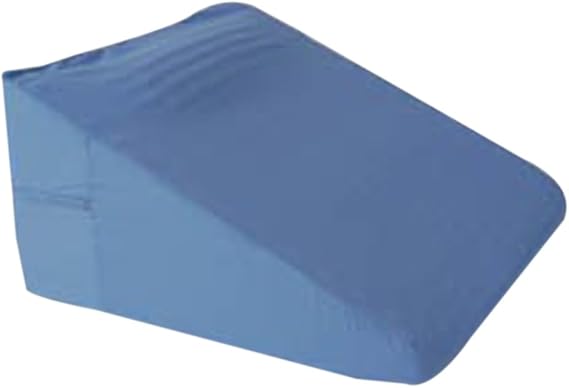 AlexOrthopedic Relaxing Supportive Convoluted Bed Wedge with Neck Roll - Blue