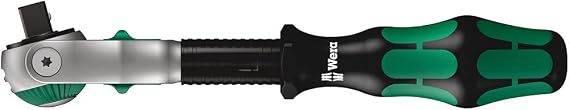 Wera 05003550001 8000 B Zyklop Speed Ratchet with 3/8" drive, 3/8" x 199 mm