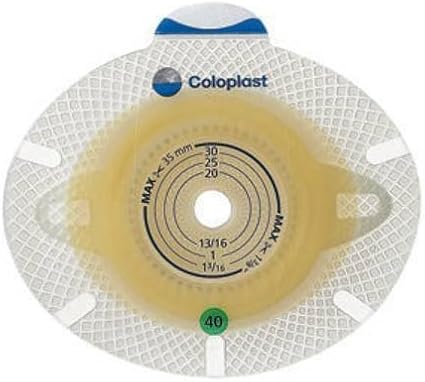 Ostomy Barrier SenSura Flex Xpro Double Layer Adhesive 1-9/6" Flange Cut-To-Fit, 3/8-1-3/8" Stoma (#10015, Sold Per Box)