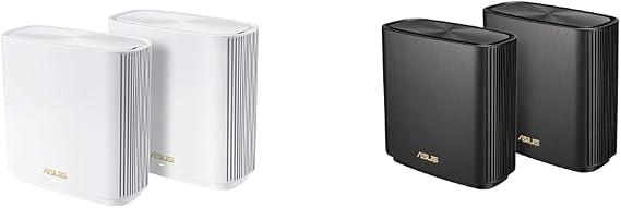 ASUS ZenWiFi AX6600 & AX7800 Tri-Band WiFi 6 Mesh System, Whole Home Coverage up to 5700 sq ft & 6+ Rooms, Lifetime Security
