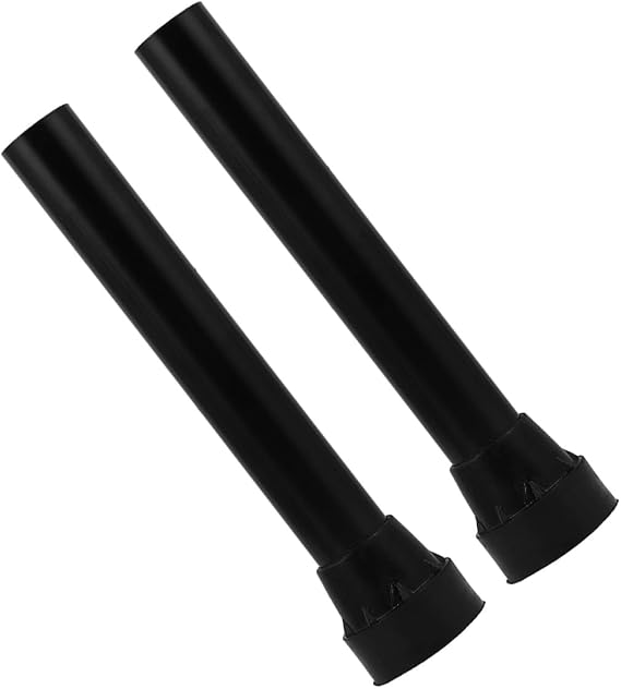 2pcs Trampoline Replacement Legs with Anti-slip Rubber Pads, Stainless Steel Tube Leg Replacement for Outdoor Trampoline Parts, Robust Support and Shock Absorption