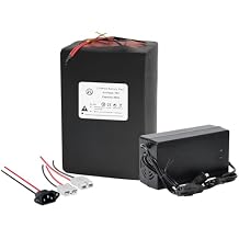 72V 25Ah LiFePO4 Lithium B attery for 0-3600W Motor 5A Fast Ch-arger,Anderson Plug,50A BMS.