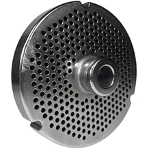 #22 Meat Grinder Plate with Hub 1/8" Holes
