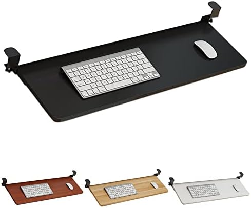 Sliding Keyboard Tray with Adjustable Mouse Support, Space-Saving Drer for Home & Office, Enhanced Comfort & Productivity Boost