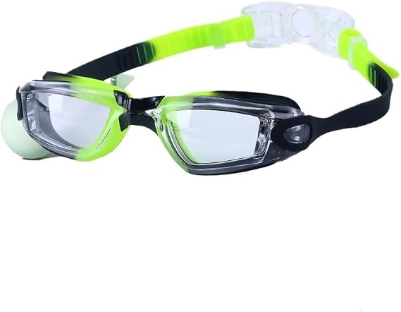 Swimming Goggles Large Frame Waterproof Anti-fog Silicone
