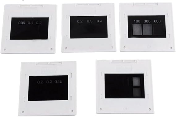 Diffraction Grating Set for Physics Lab Equipment, Light Wave Demonstrator with Single Slit Aperture, Double Slit Experiment, Triple Slit Optics and Optical